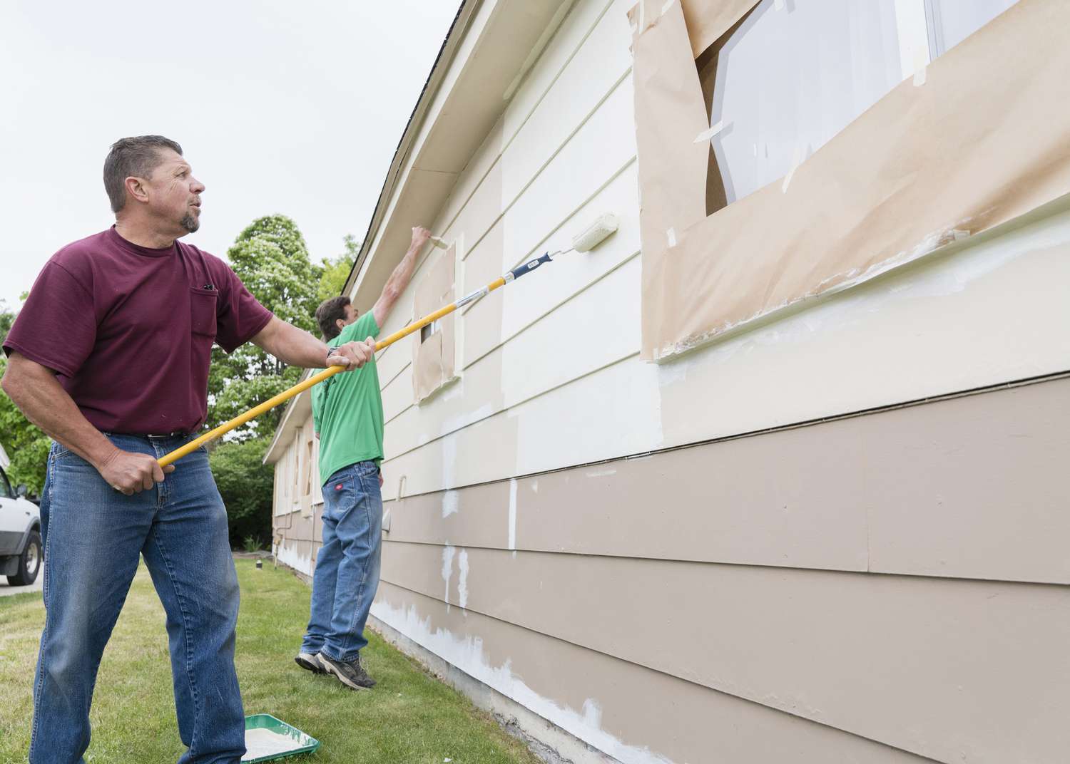 Quanto custa pintar o exterior de uma casa?